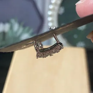 Pendientes Moissanita