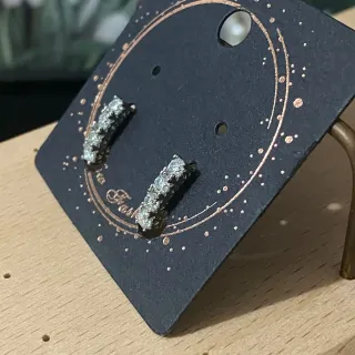 Pendientes Moissanita