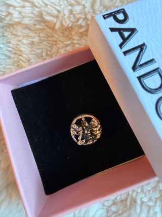 Charm Pandora Plata coleccion bella y la bestia