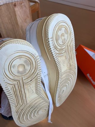 Zapatillas Nike Air Force 1 Beige/Blanco