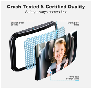 Specchietto Auto Bambini 360° Infrangibile