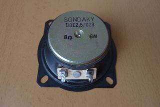 Altavoz medios SONDAKY 8 ohm 6W TI1E2.5/028