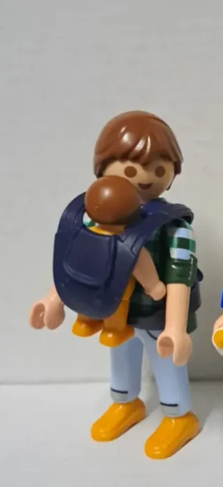 Playmobil Papá con bebé