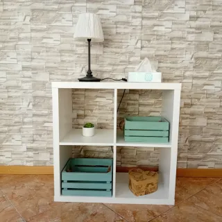 Estantería Kallax blanca 77 x77