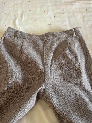 Pantalón de espiga calentito mujer