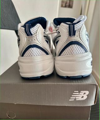 New Balance 530 Blancas/Plata Talla 36