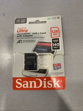 Micro SD SanDisc Ultra full hd a1 128gb