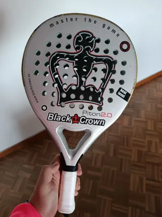 Pala de Pádel Black Crown Pitón 2.0