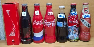 Lote Bottiglie Collezione Coca Cola