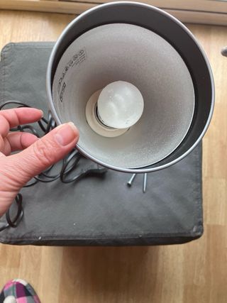 Lámpara de pared  IKEA VÄRD gris metal