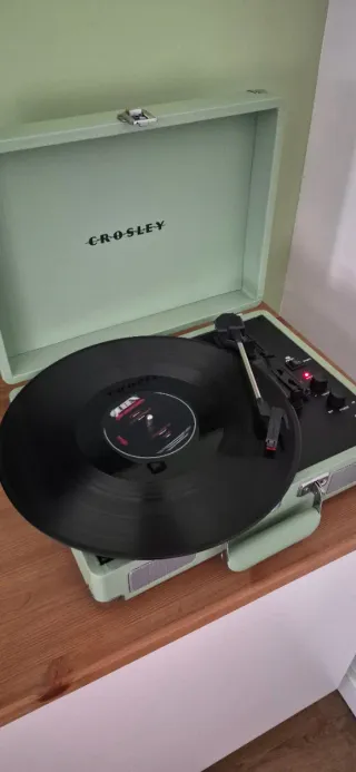 Tocadiscos Crosley Cruise Plus Verde Menta