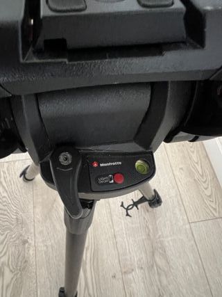 Trípode Manfrotto 755 XB + Cabezal 503 HDV + Bolsa