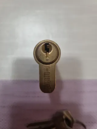 Bombín Tesa 60mm + 2 llaves