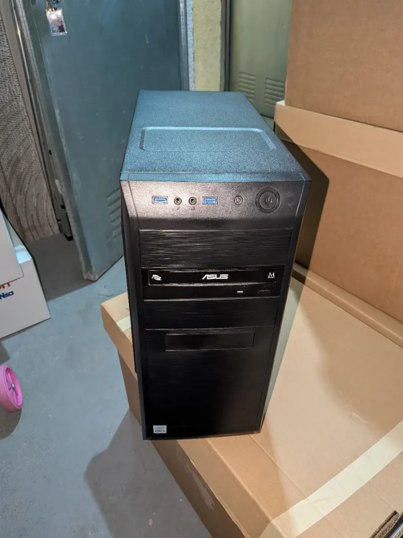 Torre PC ASUS Negra. Intel core i5 10400 2.9 GHZ