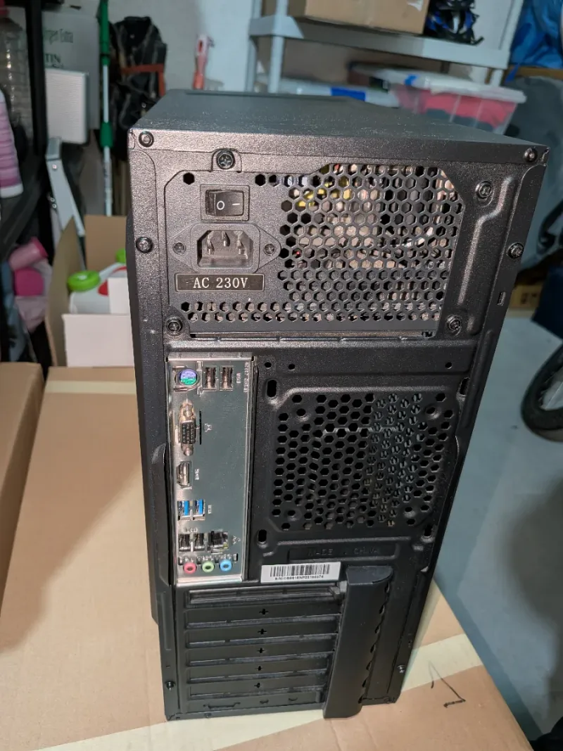 Torre PC ASUS Negra. Intel core i5 10400 2.9 GHZ afbeelding 2