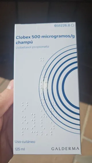 Champú Clobex 500 microgramos/g