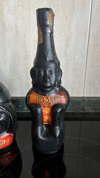 Botellas de Pisco Sinue Incas Coleccionismo