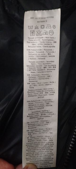 Giubbotto invernale GAS nero