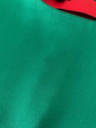 Vestido Carolina Herrera fiesta verde