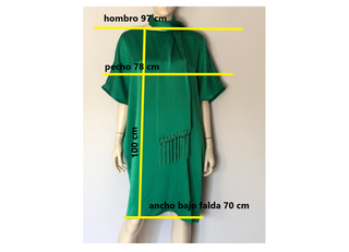 Vestido Carolina Herrera fiesta verde