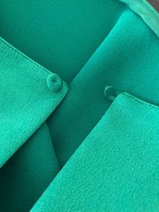 Vestido Carolina Herrera fiesta verde