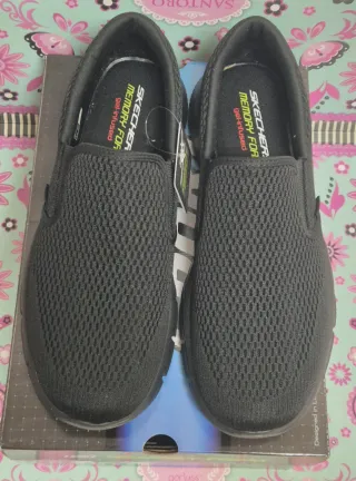 Zapatillas Skechers Dual-Lite Negro Talla 42.5