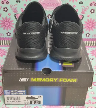 Zapatillas Skechers Dual-Lite Negro Talla 42.5