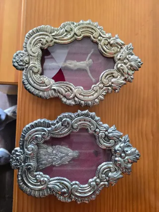 PAREJA DE ANTIGUOS RELICARIOS ☎️683469031☎️