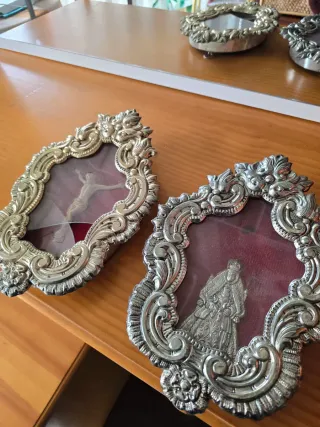 PAREJA DE ANTIGUOS RELICARIOS ☎️683469031☎️