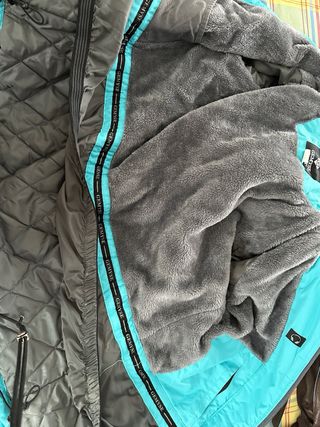 Chaqueta Esquí Mujer Azul y Gris talla XXL