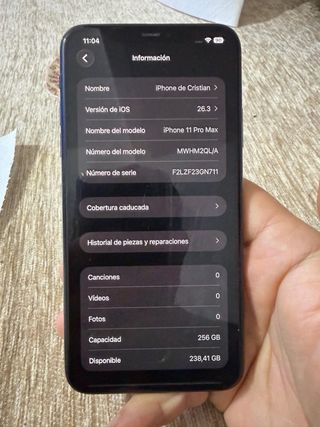 iPhone 11 Pro Max 256GB original