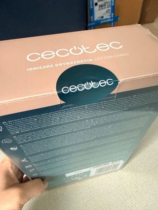 Secador Cecotec Ionicare Dry&Keratin Cotton Candy