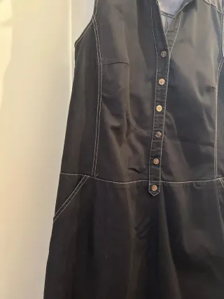 Vestido vaquero sin mangas