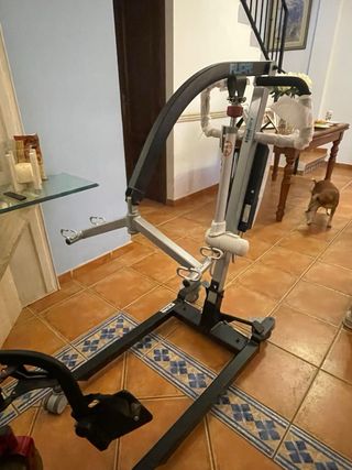 Silla eléctricay grua