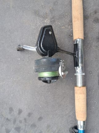 Lote pesca completo con caña Mitchell y accesorios