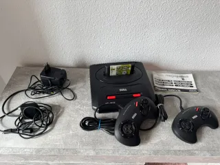 Sega Mega Drive 2 Nero