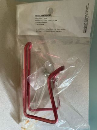 Porta bidón aluminio bicicleta