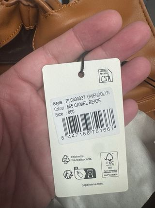 Bolso Pepe Jeans marrón sin estrenar