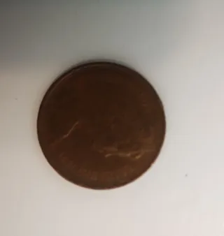 6 Monedas 1 y 2 Penny Elizabeth II