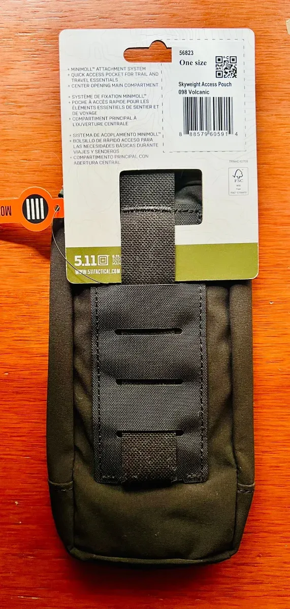 Bolso 5.11 Skyweight Acces Pouch color negro