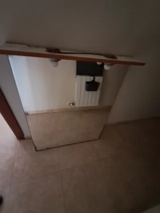 Espejo de madera y cristal