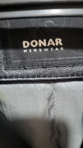 Chaqueta de Piel DONAR Negra
