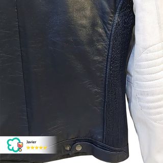 Chaqueta de Cuero Tipo Aviador