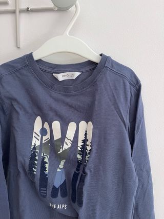 Lote 5 Camisetas Manga Larga Niños