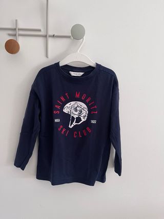 Lote 5 Camisetas Manga Larga Niños