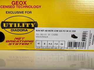 Scarpe antinfortunistiche Diadora N.41