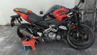 Kawasaki Z900 2018 siniestro 4000km