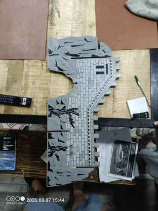 Castillo de juguete de madera