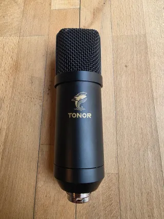 Micrófono Condensador Tonor Negro