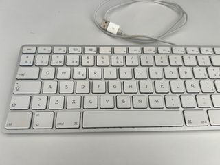Teclado Apple Plata/Blanco